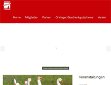 Tablet Screenshot of hgv-oehringen.de